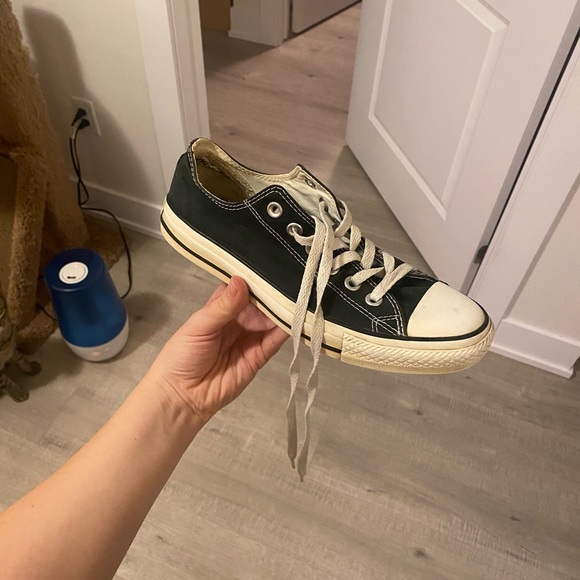 👟 Vintage Black Converse Chuck Taylor All Star Low Top (US 7.5 women’s/Eur38)👟 - Picture 4 of 8